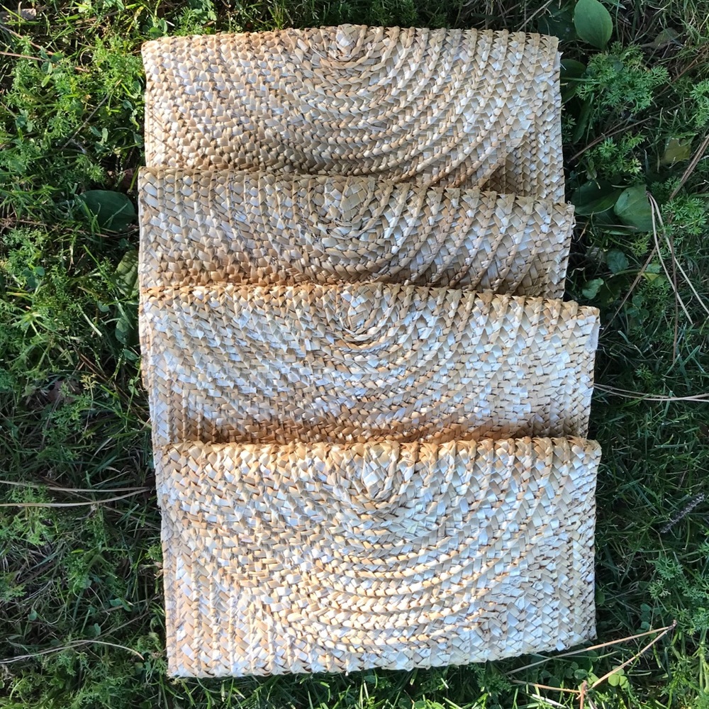 😁 Vegan Straw Handmade Ecofriendly Purse